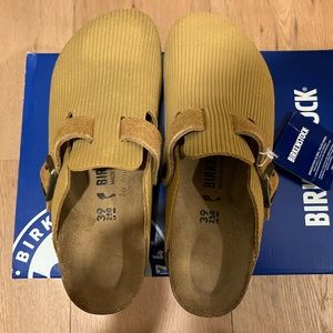 Birkenstock Boston Suede Size 39